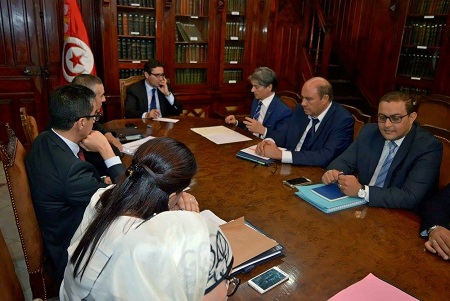 ‎لقاء بأعضاء مجلس هيئة الخبراء المحاسبين للبلاد التونسيّة‎