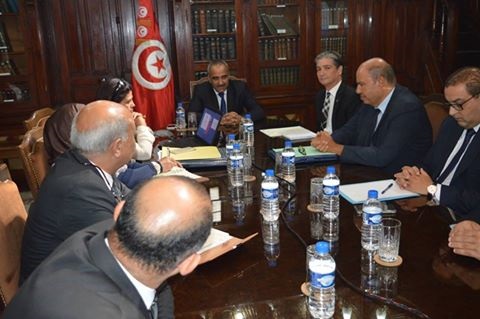 لقاء وزير الماليّة / مجلس هيئة الخبراء المحاسبين للبلاد التونسية‎