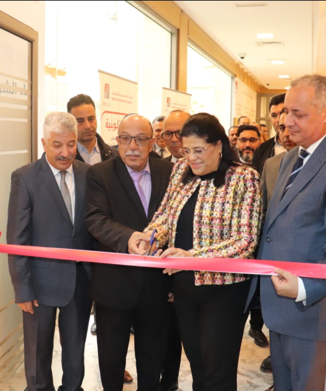 افتتاح الفضاء الخاص بالشركات الأهلية بالمقر المركزي للبنك التونسي للتضامن